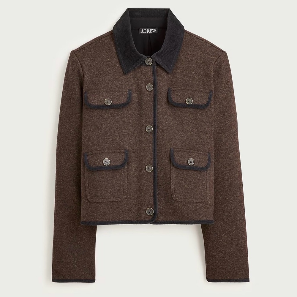 J.Crew Knit Wool Jacket NWOT size S